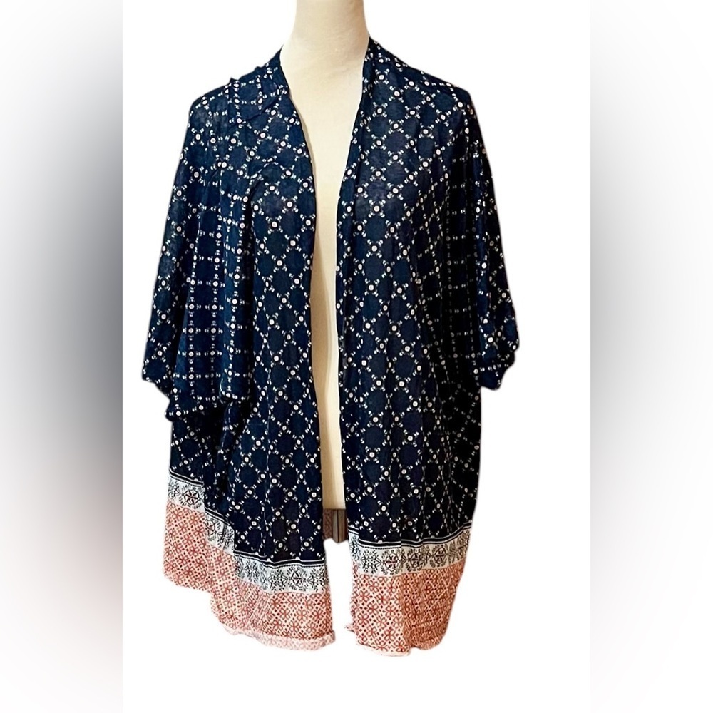 Torrid Women Blue Kimono Size 5